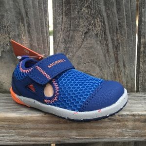 Merrell kids Bare Steps H2O shoes size 5 baby toddler